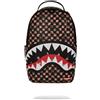Sprayground Zaino Stealth Crew, 45,7x15,2x29,2 cm, PVC, scomparto per laptop, cinghie regolabili, cerniere dorate