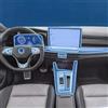 WIRMVGHP Pellicola Protettiva Trasparente in TPU per Interni, Pannello Cambio, GPS e Console Centrale, per Golf 8.5 2025 Golf 8 MK8.5/7 2024