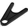 SHOWERORO Supporto per Scopa da Golf, Supporto per Sabbie, Nero | Plastica, Base Antiscivolo, Struttura Rinforzata, Assemblaggio Componibile, per Garden Harrow e Bunker