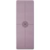 harayaa Fitness Exercise Pad Tappetino Palestra Tappeto Allenamento Materassino con Indicazioni Posizionali per Adatto a Equilibrio Stretching Profondo, Viola Taro, Doppia Linea