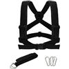 Chatonshen Cintura da Allenamento Ergonomica per, Imbracatura Aggiornata + Cinghia Di Collegamento Da 3 Metri + Catena Di Ferro