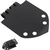 Cabilock Clip Metallico per Sacca da Golf Asciugamano, Nero | Ferro, Leggero e Portatile, per Practice Range e Golf Course, Design Elegante