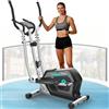 Cowmew Ellittiche Da Casa con App, 3-in-1 Ellittica Ultra Silenziosa con 16 Livelli di Resistenza,volano da 6 kg, Monitor LCD, Pedale Antiscivolo, Portabottiglie, Cyclette Ellittica Fino a 287 LBS
