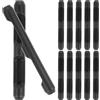 SHINEOFI Copri Astine Antiscivolo in Silicone Nero, 10 Paia