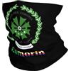 Generic Copricapo Comorin The Comoros People National Emblem Riutilizzabile Copricollo Adatto A Ogni Condizione Meteo Neck Gaiter per Equitazione Sport Ciclismo 2 Pezzi