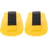ibasenice 2 Pezzi Maniglia per Paddle Board e Kayak, Maniglia di Trasporto per Stand Up Paddle Board, Neoprene e Tessuto, Gialla, Presa Sicura, per Gommoni e Kayak da Pesca, per Viaggi