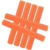 TOVINANNA 6 Pezzi Manicotti in Schiuma per Trampolino Coperture Tubo Trampolino PE Foam Arancione Tubo Rotondo Cavo Protezione Antiurto