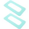 NULYLU Connettore Fin Box per Surfboard 2 Pezzi in PVC Verde Chiaro | Slot Pinna e Box, Design, Installazione Semplice, Uso su Laghi e Oceani