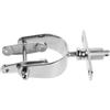 Toyvian Presa Laterale Inox Scalmo Barca Montaggio Acciaio | 50mm, Argento, per Pagaie e Supporto Asta, Adatta a Gommoni e Attività Marine