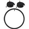 Toddmomy 2 Pezzi Camera D'aria Bici da Montagna 26x1.5 Valvola US in Butile | Nero, per Ruote e Set Ruota, Formato 26x1.5, Tubo Interno per Uso su Mountain Bike