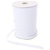 YARNOW 1rotolo Nastro Elastico Bianco per Scarpette Danza Classica Fascia Supporto Morbido per Piedi Ballerina Accessorio Stabile e Resistente per Punte
