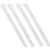 SWETRACE Set da 4 Cinghia Regolabile per Attacchi Snowboard, Inserto Metallico
