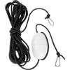 Alipis Buoy Ball per Kayak, Galleggiante Nero in PVC Corda | Pontoon e Jet, Uso Outdoor e Swimming, Formato Compatto Leggero, Accessori Galleggianti