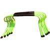 KQFCAZRE 5 Pezzi Ostacolo in Plastica con Maniglia Antiurto Ostacoli da Allenamento Infrangibili per Allenatori, Scuole, Verde, 23 Cm