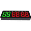 Glaeptio Timer da Palestra con Cifre in Grassetto da 3,1 Pollici, Timer con Intervallo di Conto alla Rovescia, Telecomando, Cicalino da 85 Db, per Allenamento HIIT MMA