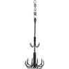 ZEPFJHE Squid Hook Acciai Inox Attrezzatura da Pesca Esterna Gancio Testa Gancio Squid Fishing Jig Doppia Pesca Polpi