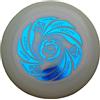Discraft Ultimate Frisbee Ultra Star Ghost Night Glow di Colore Blu Metallico - Noctilucent