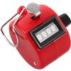 SHERCHPRY Contatore Manuale Portatile per Sport e Maglia in Plastico e Metallo Rosso con Alta visibilità per Ambienti Esterni e Scenari di Punteggio