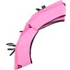 GALPADA Copertura Protettiva per Telaio Trampolino Rotondo Rosa | Rivestimento Oxford e Spugna, Design Staccabile Bordo Aderente, per Aree Gioco Interne e Giardino