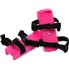 TOYANDONA Pattini da Ghiaccio Regolabili per Rosa Design Sicuro e Confortevole, Scarpe da Skate per Principianti per Piste di Ghiaccio e Sci Invernale
