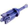 Generic Ancoraggio per Barca Pieghevole in Lega di Alluminio Ancora Durevole a 4 Denti per Kayak Canoe Moto d'Acqua 18 X 16 Cm