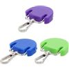 Holibanna 3 Pezzi Morsetto per Equipaggiamento Kayak, Clip per Fissaggio Attrezzatura, Plastico, Alta Resistenza, Compatibile con Ponte Kayak, per Escursioni Acquatiche