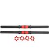UPQRSG 2 Pezzi 50 Cm Manubri, Maniglie per Manubri per Sollevamento Pesi con 4 Pezzi di Dadi Attrezzature per Il Fitness e Impugnature Ergonomiche, Maniglia per Manubri per Allenamento in Palestra