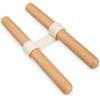 XPJBKC 2 in 1 Flessibile e Per La Schiena, 32 × 6 × 3 cm Legno di faggio Dispositivo Di Stretching, Stira & rilassa i muscoli Estensore Per La Schiena Casa Palestra Principianti
