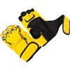 Generico Guantoni da Boxe Professionali in Pu per Adulti, Mezza Dita, Imbottitura Spessa, Comodi e Antiscivolo per Allenamenti Fitness e Muay Thai