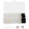 Hemobllo 1 Scatola Box da Occhielli Nylon per Racchetta da Badminton Protettori per Corde Resistenti all Usura Migliorano Stabilità e Durata per Uso Professionale e Amatoriale