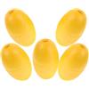 BESPORTBLE 5 Pezzi Galleggiante per Kayak Boia Galleggiante Ovale in PVC Giallo Leggero e Portatile per Barche e Kayak per Piscina e Trail Dock