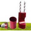 Rdfhrg Forchetta da golf verde, Divot da golf in metallo Strumento per praticare