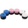 Totority 6 Pezzi Nastro Overgrip per Racchetta da Badminton, Nastro per Overgrip della Racchetta, Pu, Elastico, Superficie Non Perforata, per Campi Outdoor e Pratica Quotidiana