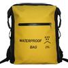 TISHITA Zaino Impermeabile da Trekking Stagno da Viaggio da Rafting PVC 500D con Chiusura Arrotolabile E Capacità Organizzata Adatto Attività Outdoor, Array, Giallo, 25L