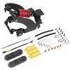 Generic Kit di sospensione posteriore for F2 F2Pro F2Plus Scooter elettrico ammortizzatore posteriore assorbimento degli urti parti di riparazione durevoli(Set A)
