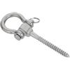 TOVINANNA Gancio Resistente in Acciaio Inox 304 per Amaca Yoga e Sacco da Boxe, Installazione Rapida e Movimento, per Uso Interno ed Esterno