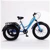 Generic Triciclo a 3 ruote per adulti, adatto a tutti i terreni, comodo cruiser a 7 velocità con ampio cestino, ideale per anziani, donne e uomini - per sport all'aria aperta, shopping e picnic.