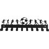 GALPADA Porta Medaglie da Muro in Ferro Nero con Struttura Robusta e Facile da Installare, per Uffici e Scuole, Design Elegante per Atleti e Professionisti