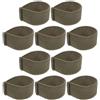Uonlytech 10 Pezzi Fermacintura Elastico in Nylon, Organizer per Cinture e Cinghie