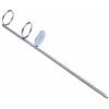 Homyl Porta Canna da Pesca Supporto Punta, Supporto A Palo Singolo Con Doppio Anello, Grande 50, Circa 50 Cm Di Lunghezza