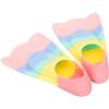 Alipis Pinne da Nuoto in Silicone, Leggere e Flessibili, per Allenamento in Piscina o Mare, Taglia Xs 30-32, Pinne da Allenamento Portatili