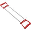 MAGICLULU Espansore Toracico a Molla, Chest Training Tool, Acciaio e Pp, Maniglie Antiscivolo, Argento, Allenamento Sicuro dei Muscoli Pettorali, per Scuola e Outdoor