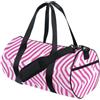 FRODOTGV Borsone da palestra per uomo donna acquerello blush zebra