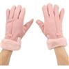 Duokon Riscaldati da Donna Riscaldati USB Pelle Artificiale Design Touchscreen Temperatura Regolabile 5V 2A per Donne Equitazione Sci Camminata Uso Moto