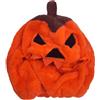 Generic Copertura per casco a forma di di Halloween, in peluche, con scudo rigido elastico