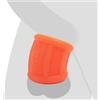 Hybacrbyn Anello Fallico in Silicone Morbido per Uomo, Anello Scrotale Elastico e Flessibile per il Controllo dell'Eiaculazione, Sex Toy Intimo in TPE per Uso Singolo o di Coppia (Arancione)