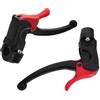 NUOBESTY Manopole Design Freno Sedia Rotelle a Plastica per Nera e Ergonomico Sicurezza Migliorata, Compatibili Carrozzine e Carrelli della Spesa
