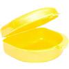 Dental Aesthetics Glitter PARADENTI Astuccio - Paradenti Scatola per Ortho APPARECCHI, Sport Dentale Prodotti, dentiere & Altro - Giallo Glitter