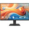 MSI Pro MP273Q E14 Monitor PC 68,6 cm (27") 2560 x 1440 Pixel Wide Quad HD Nero