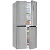 Exquisit Multidoor MD425-150-040C inoxlook | No Frost | Capacità netta: 421 L | Regolazione della temperatura | Allarme